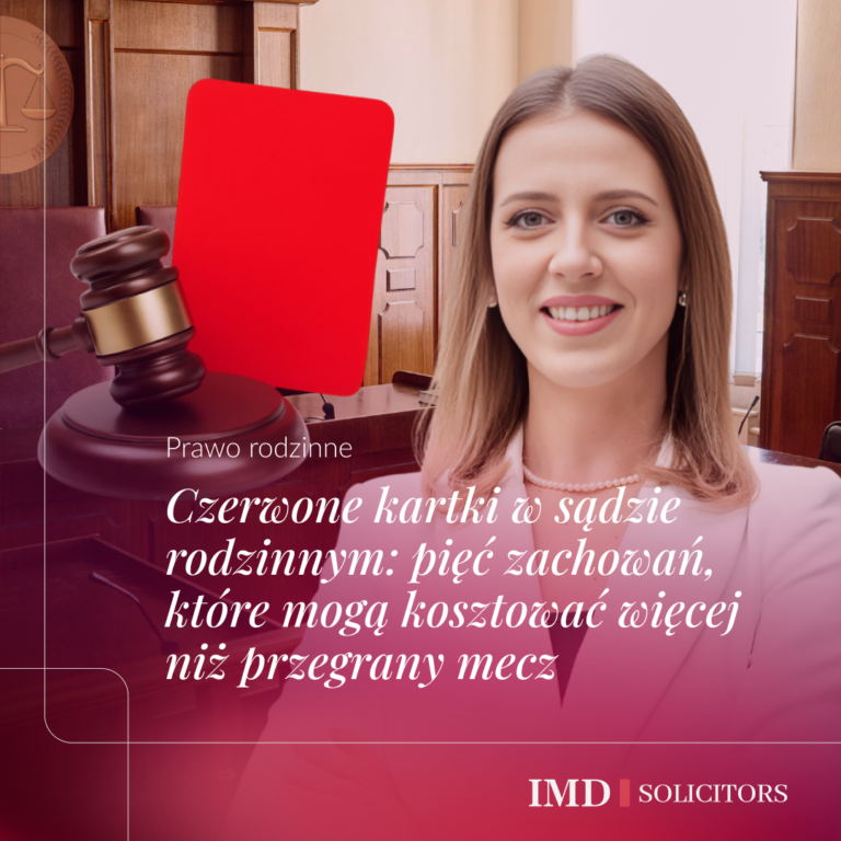 Czerwone kartki w sądzie rodzinnym: pięć zachowań, które mogą kosztować więcej niż przegrany mecz